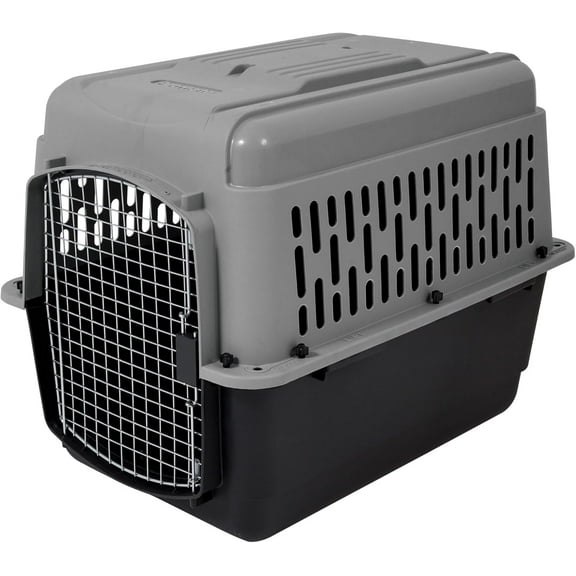 Large Dog Kennel 32in, Easy-Open Latch, Travel Ready, USA