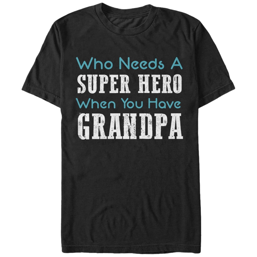 superhero grandpa shirt