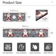 thumbnail image 3 of Yayeee Faucet Mat for Kitchen Sink 30" Diatomite Long Splash Guard Pad, Christmas Santa, 3 of 7