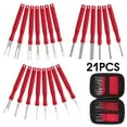 thumbnail image 6 of QHUDLV Terminal Removal Tool Kit,81PCS Pin Extractor Set,Electrical Wire Connector Tools, 6 of 7