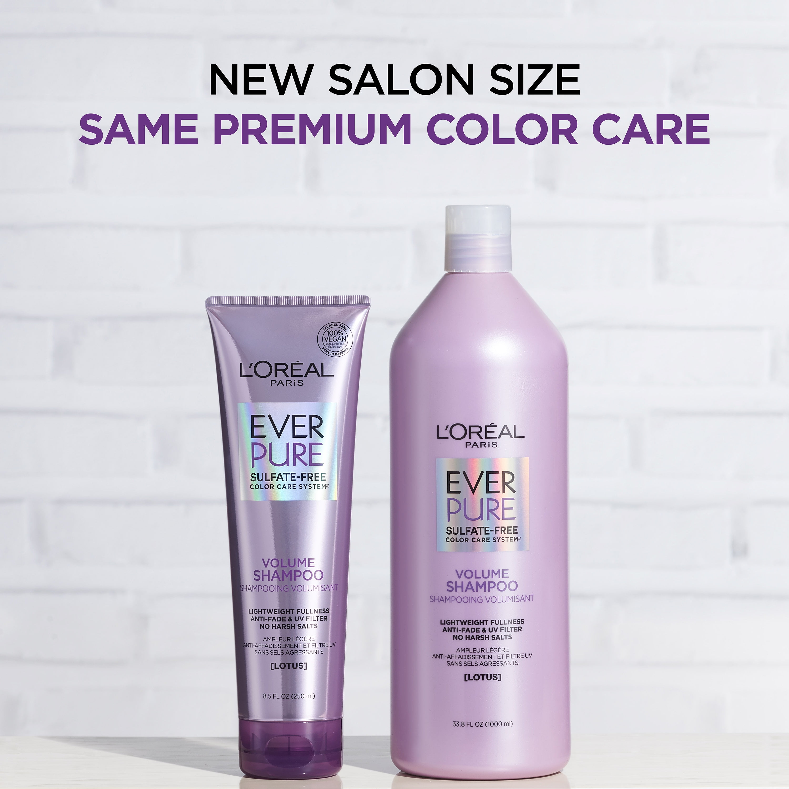 Paris EverPure Volume Sulfate Free Shampoo For Fine Hair, 8.5 fl oz - Walmart.com