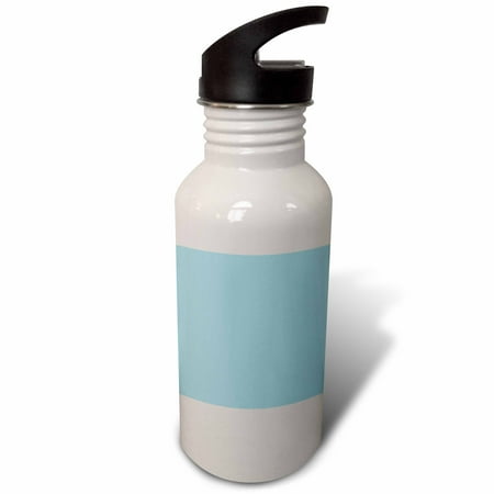 

3dRose Robins Egg Blue Sports Water Bottle 21oz