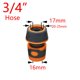 thumbnail image 1 of Conector rápido para manguera de jardín, 1/2, 3/4, 1 pulgada, acoplador de tubería, conector de parada de agua, 32/20/16mm, sistema de riego de juntas de reparación Tan Jianjun  unisex, 1 of 2
