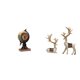 thumbnail image 1 of Reloj De Mesa Con Figura De Reno Moderno, Estatua Coleccionable, Adorno De Escritorio, Artesanía Para Estantería, Oficina, Chimenea, Dormitorio, Armario, Sala De Estar, 1 of 8