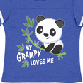 thumbnail image 4 of Inktastic My Grampy Loves Me- cute panda Boys or Girls Toddler T-Shirt, 4 of 5