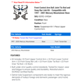 thumbnail image 2 of Front Control Arm Ball Joint Tie Rod and Sway Bar Link Kit - Compatible with 1997 - 2001 Mercury Mountaineer Base 1998 1999 2000, 2 of 2