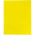 thumbnail image 4 of JAM Paper Plastic 2 Pocket POP Folders, School Folders, Yellow, Bulk 48/Pack, 4 of 5