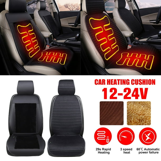 3 Speed 12V 24V Universal Car Seat Heater Heated Cushion Winter Heating