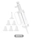 thumbnail image 1 of Pistola para hacer galletas, herramienta para moler galletas, pistola para decorar, juego completo de frijoles solubles para hornear, 1 of 6