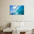 thumbnail image 2 of Elephant Stock Vibrant Wave Wall Art - Beach Canvas Canvas - 30" x 20", 2 of 8