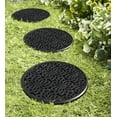 thumbnail image 5 of A1HC Rubber Multi Functional-Garden Stepping Stone Mat, Round, 14"X14", Black Set of 3, 5 of 8