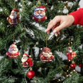 thumbnail image 4 of 2025 Decoraciones Navideñas De Papá Noel Y Árbol De Navidad Colgante Acrílico Para El Interior Del Coche, 4 of 4