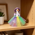 thumbnail image 4 of 7 Inch Goose Duck Figurine Mardi Gras Outfit Set, Colorful Skirt Hat Accessory Kit, Soft Lightweight Interchangeable Costume, Festive Dress Up Decor for Tabletop Shelf Holiday Ornament, 4 of 9
