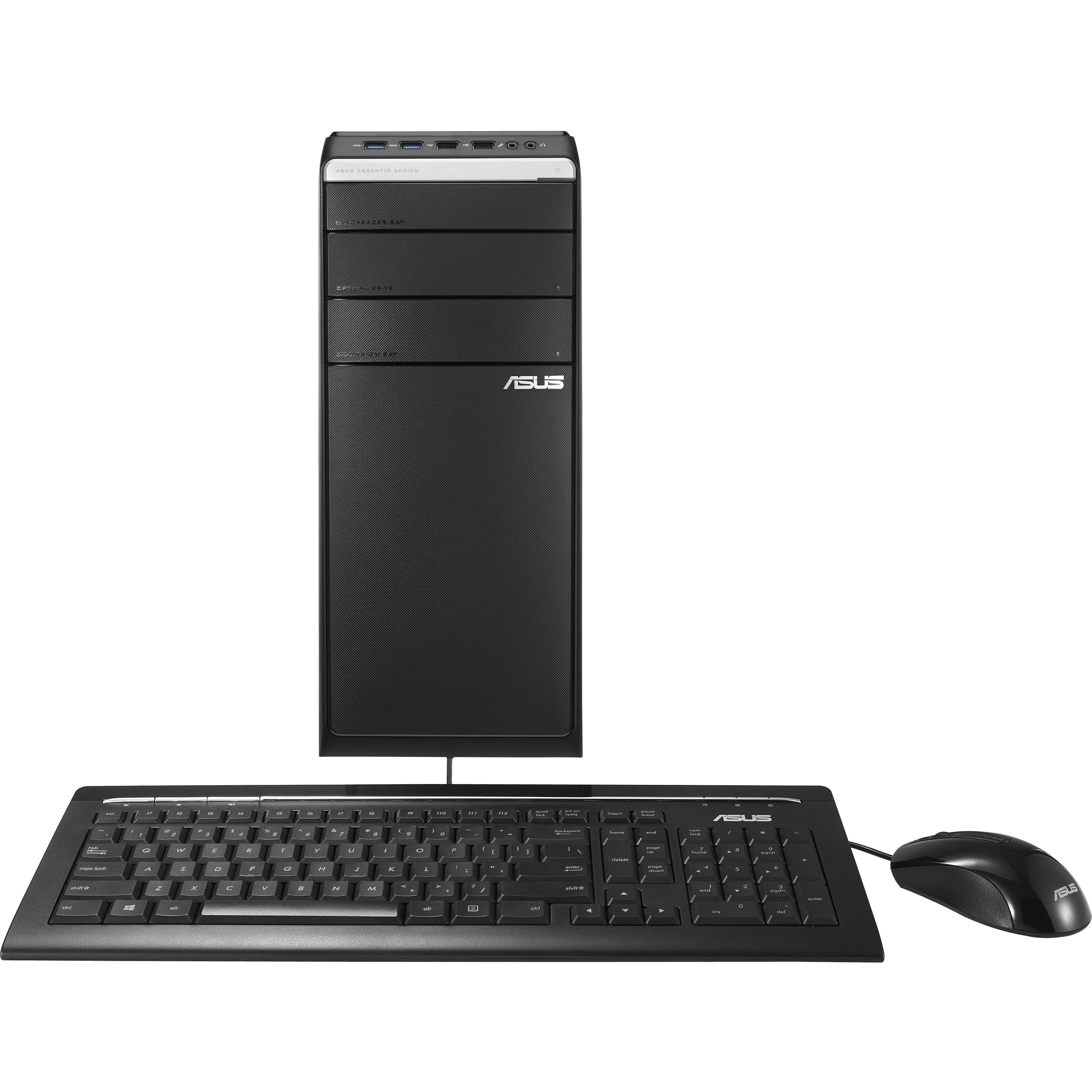 Asus Desktop Tower Computer, AMD FXSeries FX4300, 8GB RAM, 500GB HD