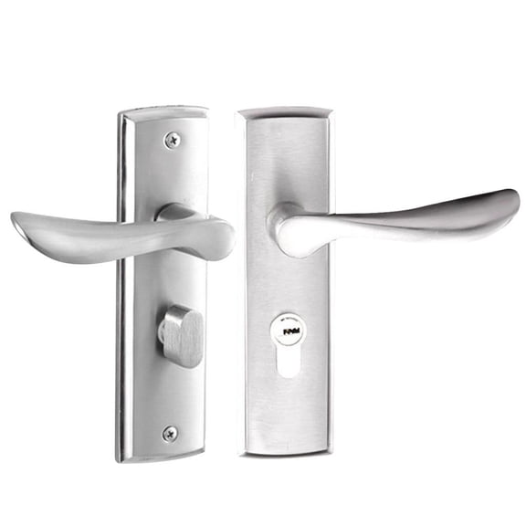 Cerradura de Puerta de Aluminio Palanca de Pestillo Dormitorio Sala de Cerradura de de Puerta Interior