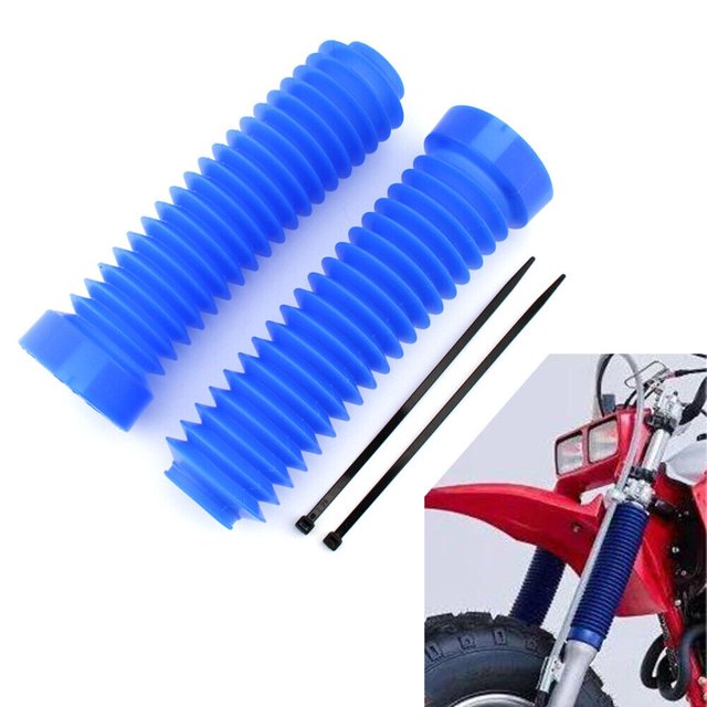 Guardapolvos azules para amortiguador de horquilla delantera para Honda ATC 250R 83-86 y 350X ATC 85-87