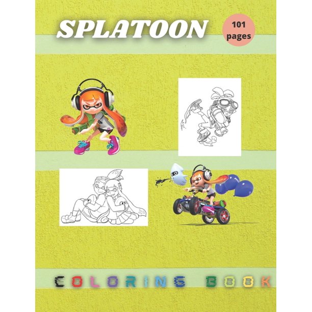 splatoon coloring pages for kids