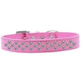 thumbnail image 4 of Dog, Puppy  Pet Fashion Collar, "Aurora Borealis Crystal Rimsets Sprinkles", 4 of 9