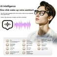 thumbnail image 2 of Ai Interpretation Smart Glasses, 164-Language Translation, Photochromic Lenses, Ai Chat & Hands-Free Audio, Wireless Bluetooth Real-Time Simultaneous Interpretation Glasses Unisex, 2 of 7