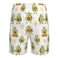 thumbnail image 6 of Kdxio Lovely Avocado Pattern Mens Casual Shorts - Drawstring Summer Beach Sports Shorts for Men, 6 of 9