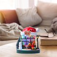 thumbnail image 2 of Cateissary Christmas Ornaments Coffee Shop Decoration Decor Adorable Figurine Christmas Crafts Supply Present Gift Window Kits de decoración para fiestas Cateissary HA038157-00, 2 of 6