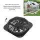 thumbnail image 4 of Extractor De Aire Solar, Instalación Simple, Ventilador De Ventilación Solar De Acero Inoxidable ABS De 9,8 Pulgadas De Diámetro Para Cobertizos, 4 of 7