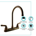 thumbnail image 4 of Dura Faucet J-Spout RV Kitchen Faucet - Oil Rubbed Bronze, 4 of 6