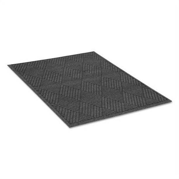 EcoGuard Diamond Floor Mat, Rectangular, 48 x 96, Charcoal EcoGuard Diamond Floor Mat, Rectangular, 48 x 96, Charcoal