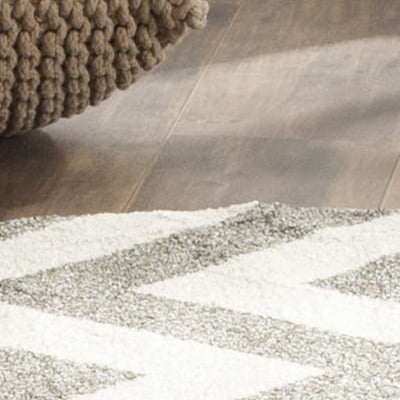 Safavieh Amherst Peronal Geometric Area Rug Dark Gray/Beige 7 x 7 Round
