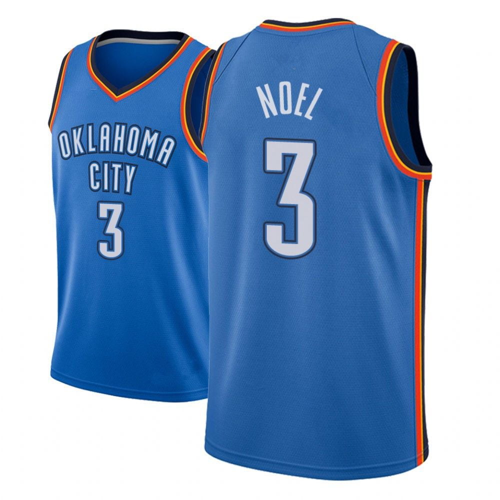 NBA_ Jersey Men Oklahoma''City''Thunder''Basketball Chris Paul Steven Adams  Nerlens Noel Jersey 