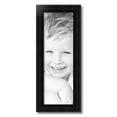 thumbnail image 2 of ArtToFrames 8" x 24" Satin Black Reverse Step Picture Frame, 8x24 inch Black Wood Poster Frame (WOM-1419), 2 of 7