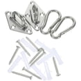 thumbnail image 3 of Ceiling Mount Swing Hanger Hammock Chair Hanging Kit for Outdoor Use Silver 8x5x3.5cm 1Set, 3 of 4