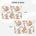 thumbnail image 4 of Placemats Set of 4 / 6, floral bouquets anchor aesthetic Placemats for Dining Table Indoor/Outdoors Heat Resistant Washable Placemats 18" x 12", 4 of 8