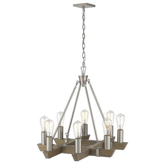 Acclaim Lighting - Finnick 8-Light Chandelier in Unique Style - 24 Inches Wide