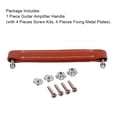 thumbnail image 4 of Amplificador de guitarra Manejar piezas de repuesto universal Cuero Metal resistente a los instrumentos musicales resistentes a los accesorios de correa AweSitey OD010968-00, 4 of 7