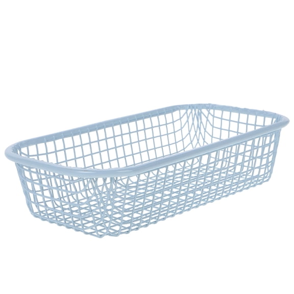 Minkissy Metal Wire Basket Tray for Kitchen Storage and Organization, Hollow Design, 1 Set