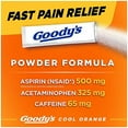 thumbnail image 4 of Goody's Extra Strength Headache Powder, Cool Orange Flavor Dissolve Packs, 4 Individual Packets, 6 Pack, 4 of 6