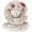 Beige, variant on Christmas Car Coasters for Cup Holders Set of 2 Absorbent, 2.56" Ceramic Stone Drinks Cupholder Coasters with Finger Notch Red Xmas Pine Tree Winter Snowflakes Auto Interior Accessories for Women