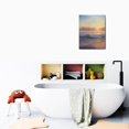 thumbnail image 6 of 12x16 inch Abstract Blue Ocean Art - Modern Wall Décor for Bathroom and Sea-Lake Themed Home, 6 of 7