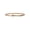 Gold, variant on 1/2" Skinny Stitching Feather Edged Faux Patent Leather Dress Belt