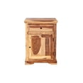 thumbnail image 6 of Porter Designs Taos Solid Sheesham Wood Nightstand with Drawer and Door., 6 of 10