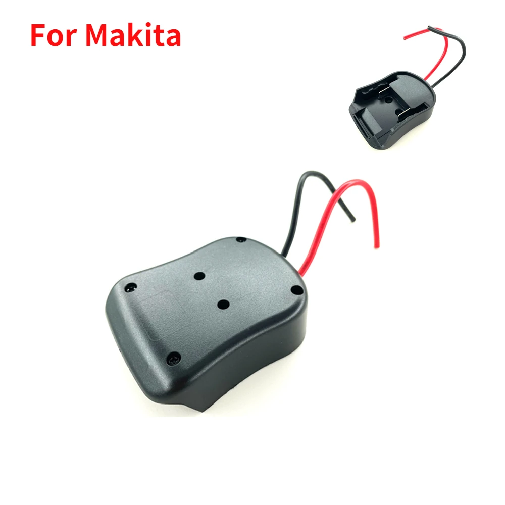 DIY Battery Adapters For Makita/Bosch/Milwaukee/Dewalt/Black&Decker/Ryobi 18V Power Connector Adapter Dock Holder 14 Awg Wires