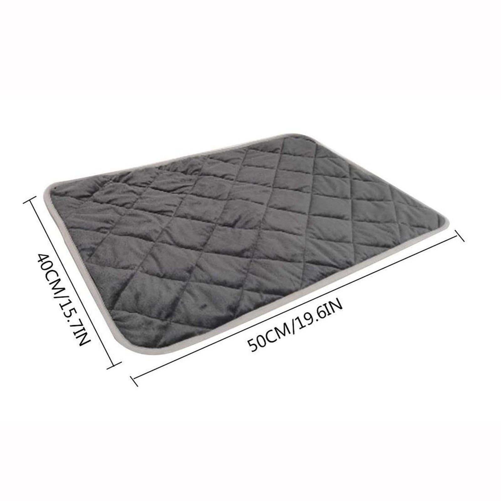 REZUOFI 1 Pcs Heated Pet Bed Self-Warming Pad for Dogs & Cats, Indoor Outdoor Thermal Mat, Waterproof Washable Cozy Warmth