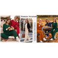 thumbnail image 5 of UVN Outfit Sets for Women Fall Winter Long Sleeve Tops and Pants Two Piece Lounge Sets Vacation Travel Sweatsuit Tracksuit, 5 of 9