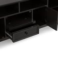 thumbnail image 3 of Simpli Home Amherst 72 inch Wide Solid Wood TV Stand in Hickory Brown For TVs up to 80 inches, 3 of 12