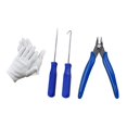 thumbnail image 2 of koolsoo Ensemble d'Outils de Raquettes Accessoire Outil à Main pour Badmintons Raquette de Tennis Bleu, 2 of 9