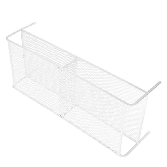 TEHAUX White Metal Computer Riser Stand for Desk Organization, Ergonomic Laptop and Monitor Holder to Improve Posture