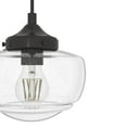 thumbnail image 4 of Hunter - Saddle Creek 3-light Noble Bronze, Large Cluster Light, Dimmable, Schoolhouse Style, Linear Shaped, for Bedrooms, Kitchens, Dining, Living Rooms - 19499, 4 of 8