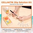 thumbnail image 3 of Kit de formas de uñas GELLAKTIK, 100 unidades, para poligel y gel constructor, 3 of 7