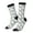 3 Black, variant on Colorful Hat Snowman Crew Socks for Men & Women, Breathable Casual Athletic Ankle Socks